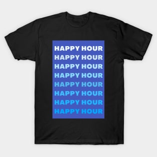 Blue Happy Hour T-Shirt